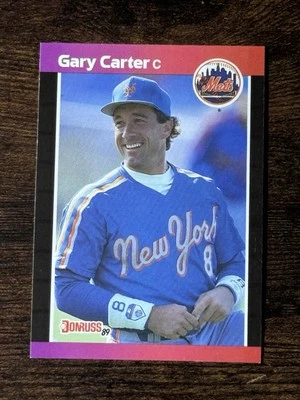 1989 New York Mets Gary Carter Donruss #53 - Image 1 of 2