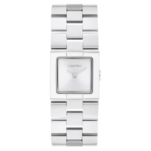 Calvin Klein Stainless Steel Silver White Dial Women's Watch - 25100088 - Picture 1 of 6