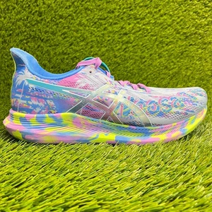 Scarpe da corsa sportive Asics Gel Noosa Tri 14 donna taglia 9,5 blu rosa sneakers - Foto 1 di 10