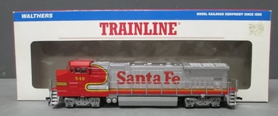 Walthers 931-156 HO Scale Santa Fe GE Dash 40BW Diesel Locomotive #549 EX/Box - Image 1 of 4