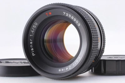 [COMO NUEVO] Contax Carl Zeiss Planar T* 50mm F/1.4 Lente MMJ CY Montaje de... - Imagen 1 de 4