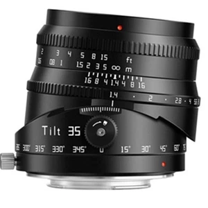 TTArtisan Tilt APS-C 35mm F1.4 Large Aperture Lens for Sony Fuji Canon Nikon M43 - Imagen 1 de 13