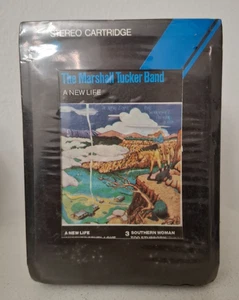 8 TRACK  TAPE SEALED - THE MARSHALL TUCKER BAND - A NEW LIFE - 8 TRACK CARTRIDGE - Picture 1 of 1
