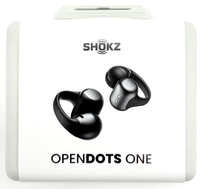 Shokz - OpenDots ONE Open-Ear True Wireless Earbuds - Black E310 - Image 1 of 2
