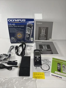 Olympus Ds-65 Digital Voice Recorder - Boxed - Very Good Condition - Picture 1 of 12