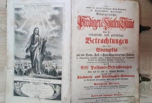 Antikes evangelisches Gebet- und Erbauungsbuch aus dem Jahr 1846 - Bild 1 von 8