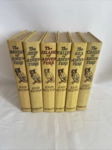 Enid Blyton Adventure Series 1951, 52 Edition X 6 Hardbacks Vintage - Bild 1 von 24