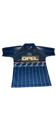 AC Milan Lotto 95/96 Fourth Opel Jersey Large L THROWBACK REPLICA Near MINT - Image 1 of 4