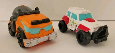 Playskool Heroes Transformers Rescue Bots Academy Medix Doc-Bot  & Wedge Autobot - Image 1 of 4