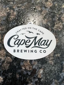 CAPE MAY BREWING Nueva Jersey PEGATINA Calcomanía Cervecería Artesanal - Imagen 1 de 1
