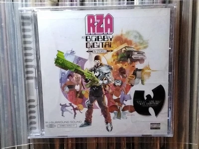 RZA as BOBBY DIGITAL in Stereo CD USA 98 HYPE STICKER SEALED RAP HIP HOP WU TANG - Image 1 of 4