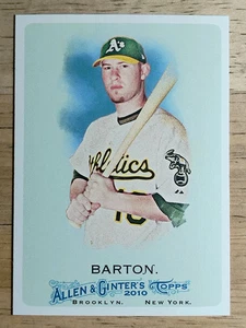 Topps Allen and Ginter #302 2010 Daric Barton SP - Imagen 1 de 2