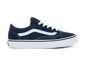 Kids Vans Old Skool India Tinta/Blanco Verdadero 100% Original Totalmente NUEVO - Imagen 1 de 6
