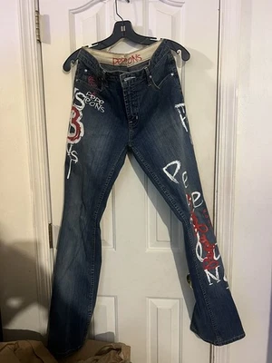 JEANS PEPE VINTAGE - TALLA 31 - PINTADOS A MANO - MUY RAROS - - MEJOR OFERTA Foto 1 de 4