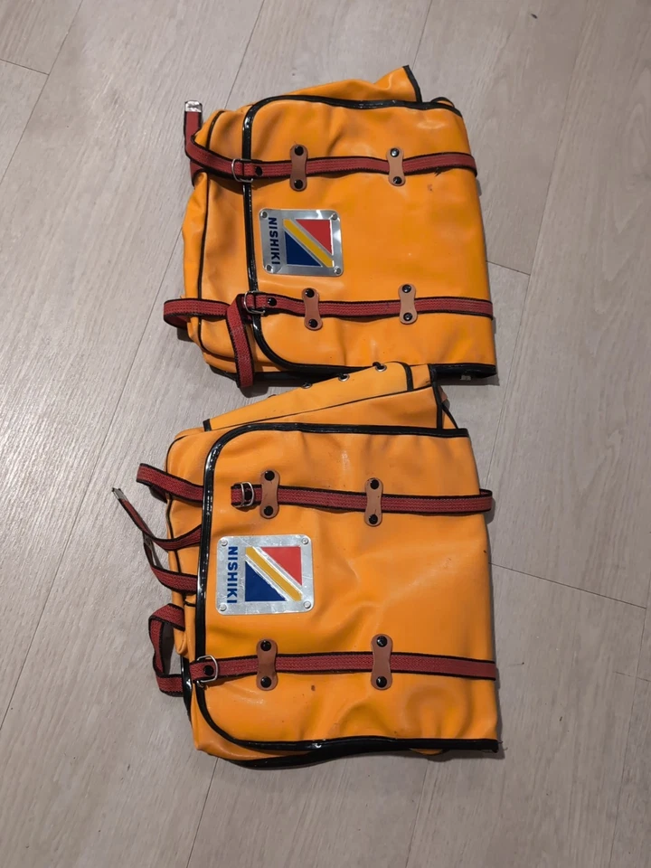 Bolsas de bicicleta vintage 1972 Nishiki Safari Touring - Imagem 1 de 3