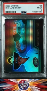 2003 Topps Etopps Refractor 25 Richard Petty PSA 9 - Picture 1 of 2