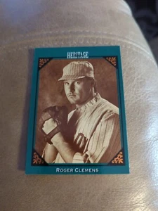 1993 Leaf Studio Heritage Roger Clemens #3 Baseball Card Boston Red Sox - Picture 1 of 3