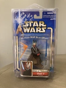 💎SIGNED💎STAR WARS Shaak Ti Attack Of The Clones 02-10 AOTC Jedi Master Figure - Picture 1 of 10