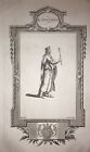 Antique C18th Copper Engraving - Russel?s History of England, King Stephen