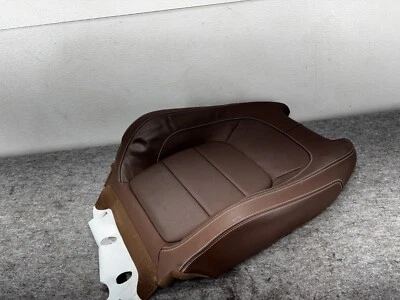 FRONT RIGHT LEATHER SEAT CUSHION BROWN UPPER COVER JAGUAR F PACE (2017-2020) OEM - Изображение 1 из 4