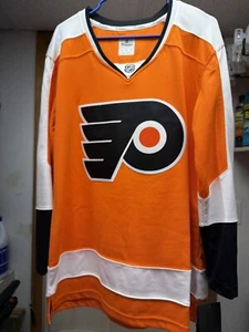 Philadelphia Flyers Women's Fanatics Burnt Orange Home Breakaway Jersey Size XL - Picture 1 of 3