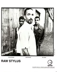 RAW STYLUS BAND PROMO PHOTO Donna Gardier Jules Brookes Ron Pushing Against Flow - Picture 1 of 1
