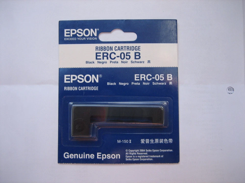 Original Epson ERC-05B Ribbon Color Ribbon Genuine C43S015352 HX-150 HX 160 - Image 1 of 4