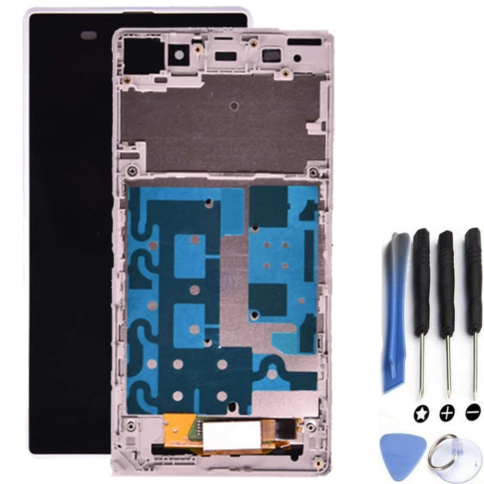 Kit Reparación Pantalla Para Sony Xperia Z1 Con Marco Blanca - Imagen 1 de 1