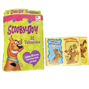 2002 - Scooby - Doo - 25 Valentines Day Cards Box Collection Collectible - Picture 1 of 3