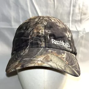 Red Head Camo Hat Gore-Tex Hunting Outdoors Forest Mesh Lined Adjustable - Picture 1 of 12