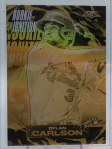 Dylan Carlson-2021 Topps Fire Gold Minted Rookie Ignition RC No.RI-3 - Picture 1 of 2