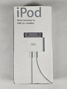 Apple iPod Dock Connector to Firewire + USB 2.0 for 3rd/4th Gen (M9126G/A) - Afbeelding 1 van 9