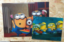 2 Minions 3D lenticular pictures
