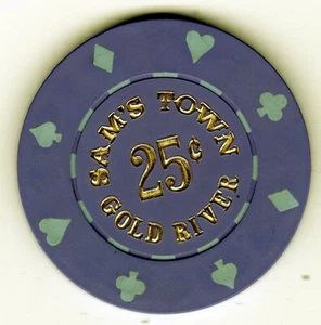 Nevada, Laughlin: Sam's Town Gold River 25 Cent - Picture 1 of 2