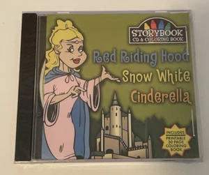 Storybook CD & Coloring Book: Red Riding Hood Snow White Cinderella Enhanced  - Bild 1 von 4