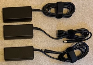 HP - AC ADAPTER X 3 - 19.5V 65W - PPP009C (2) - PPP019L-S (1) - SEE DESC. - Photo 1/5