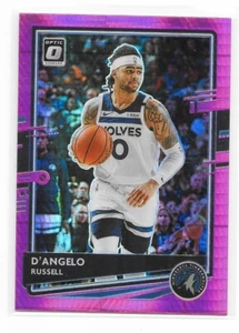 2020-21 Panini Donruss Optic Pink Prizm #57 D'Angelo Russell Timberwolves - Picture 1 of 2