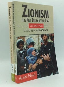 ZIONISM: THE REAL ENEMY OF THE JEWS, Vol I-II by Alan Hart - 2009 - 1ST ED - Picture 1 of 7