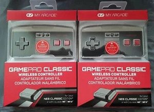 Lote 2 Mando Inalámbrico Clásico GamePad NUEVO Y PRECINTADO para NES Classic Edition - Imagen 1 de 4