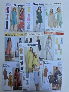 Simplicity Sewing Patterns-Butterick Patterns-New Look Patterns-Dresses Patterns - Picture 1 of 28