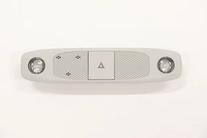 2017 - 2023 TESLA MODEL 3 OVERHEAD DOME LIGHT W/ HAZARD SWITCH OEM TRIM_UWT - Picture 1 of 12