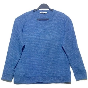 Sonoma Crewneck Sweater Pullover Supersoft Women's Large Blue Long Sleeve NWT - Picture 1 of 9