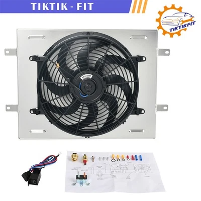 Radiator Electric Fan+Shroud Relay For 1984-1995 Toyota Pickup 4Runner SR5 DLX - Image 1 of 4