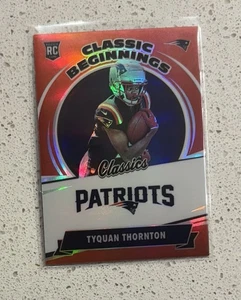 Panini Classics 2022 - Classic Beginnings Tyquan Thornton #CB-18 rojo/50 (RC) - Imagen 1 de 2