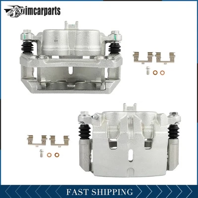 Brake Calipers w/ Bracket Front Pair For 07-13 ACURA MDX 2010 - 2013 ACURA ZDX - Image 1 of 4