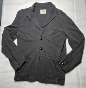 Blazer J Crew Cómodo Informal 100% Algodón Deconstruido Negro Talla Pequeña - Imagen 1 de 6