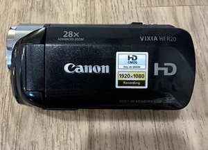 Canon VIXIA HF R20 28x Digitalcamera HD Digital Camcorder - CAMERA ONLY - Picture 1 of 6