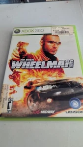 Vin Diesel Wheelman Xbox 360 (Microsoft Xbox 360) CIB completo con manuale e mappa - Foto 1 di 3