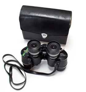 Japan Vintage CHINON 7-15x35 Zoom Binoculars with Leather Case - Picture 1 of 4