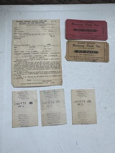 Madison Township Raceway Park Englishtown Grube bestanden/Bewerbung NJ Vintage - Bild 1 von 5